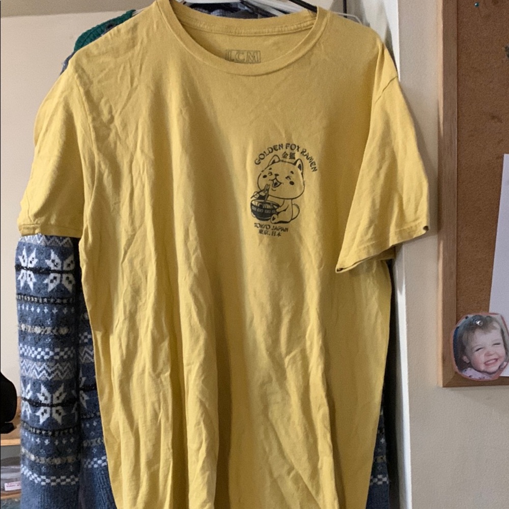 Yellow Graphic T-Shirt